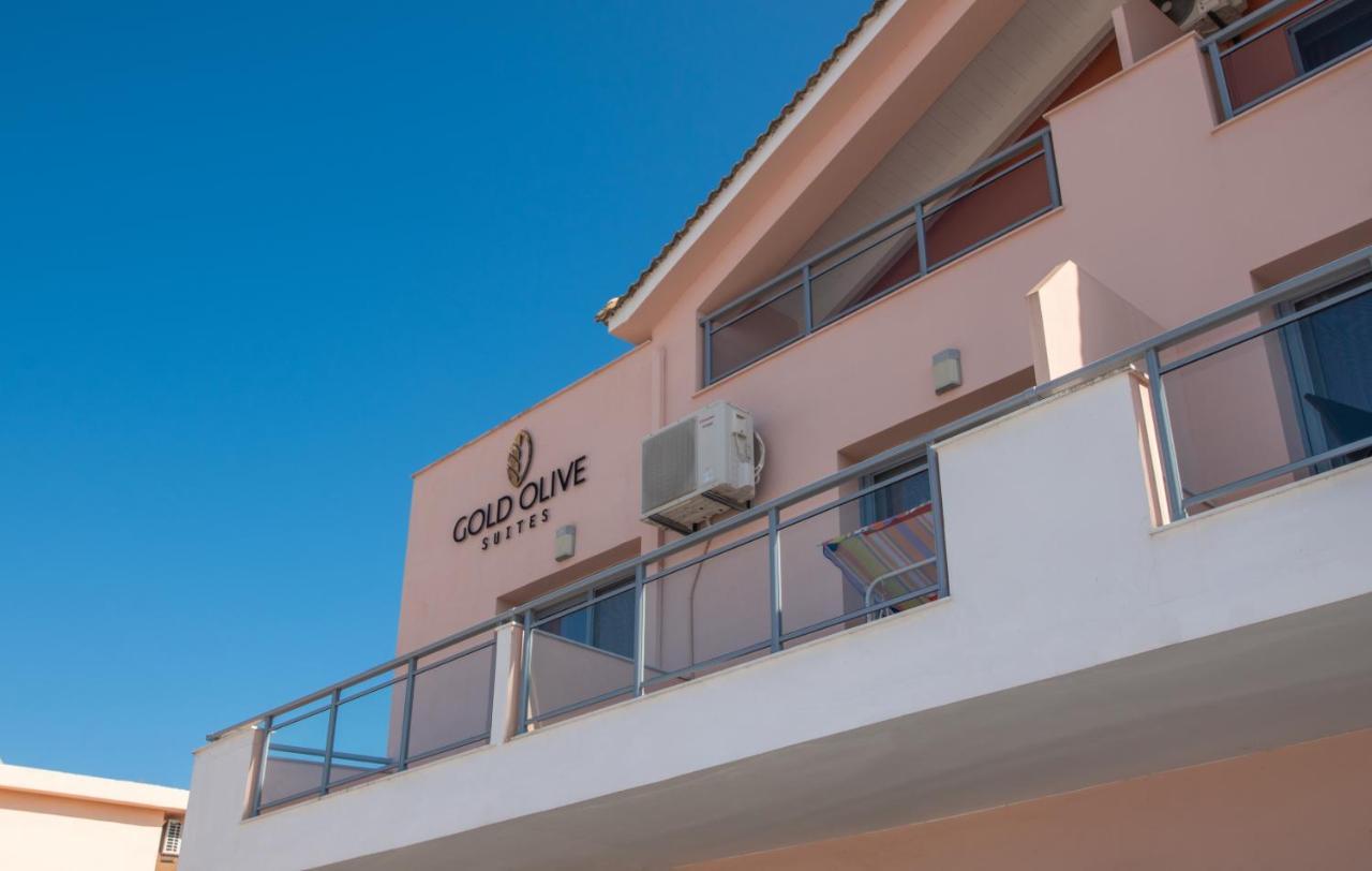 Gold Olive Suites Alikanás Exterior foto